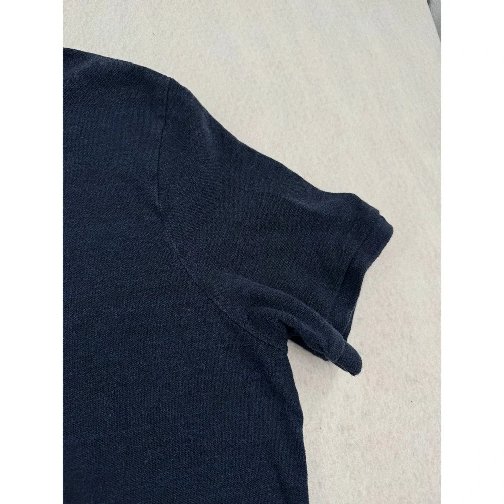 Polo Ralph Lauren Mens XL Classic Fit Short Sleeve Polo Navy Blue Heathered